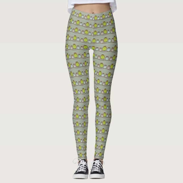 Owls Women's Leggings (Front)