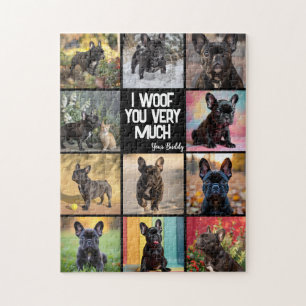 Own 8 x pictures + text jigsaw puzzle