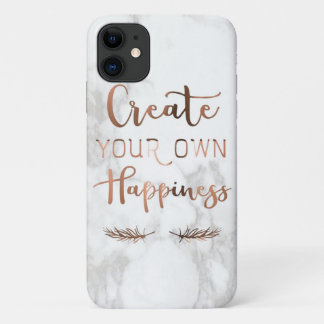 own happiness marble Case-Mate Barely There Apple iPhone Case