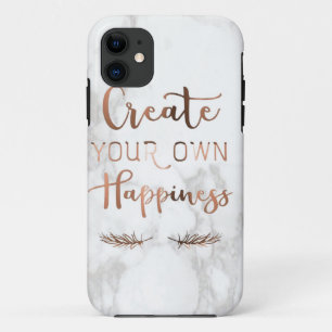 own happiness marble Case-Mate Tough Apple iPhone Case
