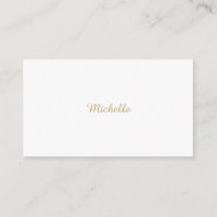 Own Name Creative Trendy Gold Colour Script