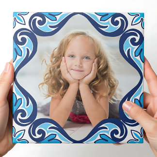 Own picture, blue and white Azulejos Ceramic Tile