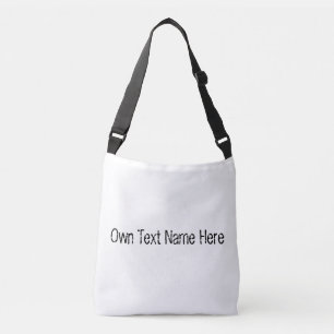 Own Text Name Here All over Print-Handbag Stylish Crossbody Bag