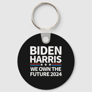 Own The Future Biden Harris 2024 Patriotic Biden K Key Ring