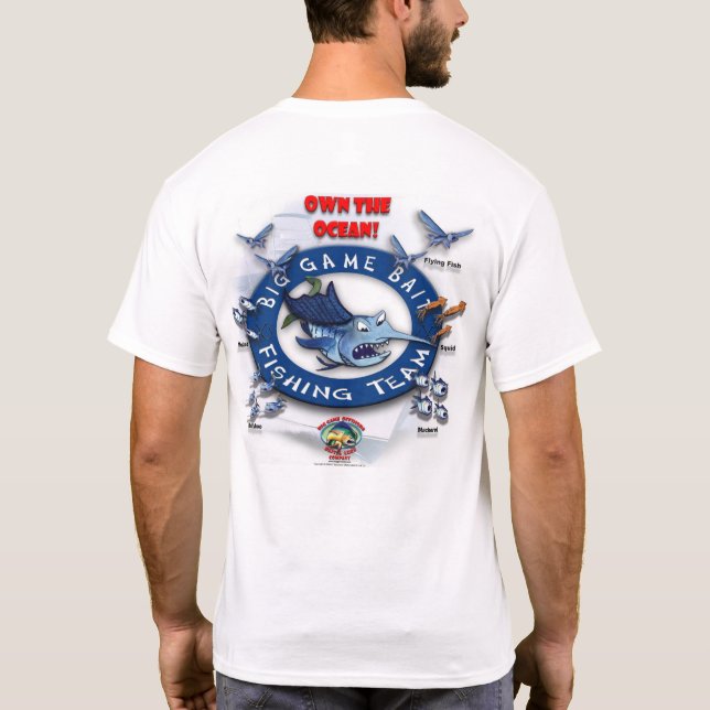Own The Ocean! "Sailfish" T-Shirt (Back)