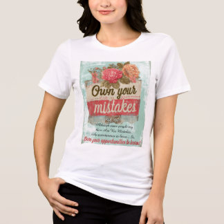 Own Your Mistakes Tri-Blend Shirt