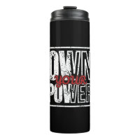 Own Your Power – Bold Motivational Quote Design