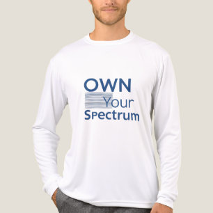 Own Your Spectrum – Autism Awareness Month Blue Tri-Blend Shirt