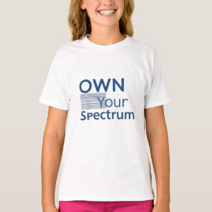 Own Your Spectrum – Youth Autism Awareness T-Shirt