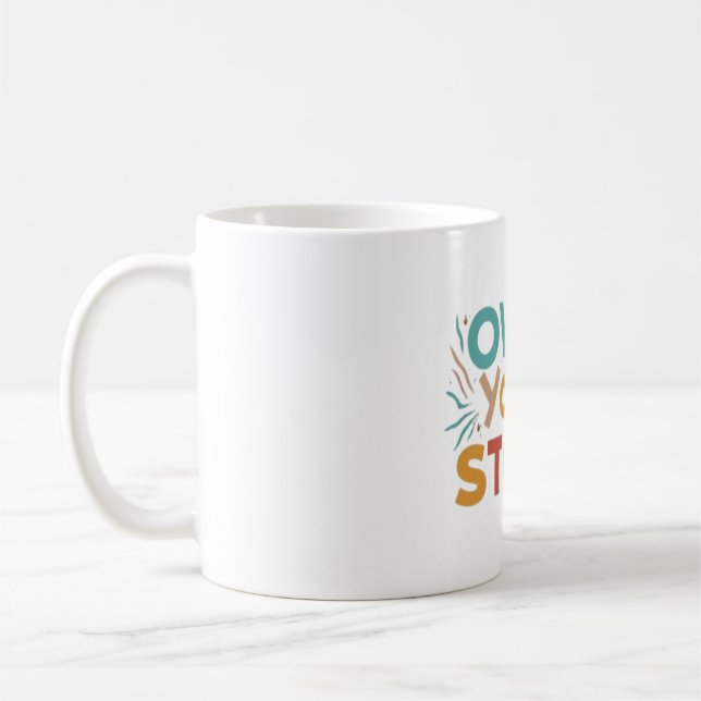 Own your story coffee mug (Left)