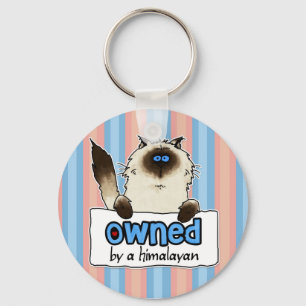 owned by a himalayan key ring