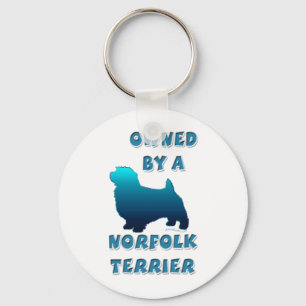 Owned by a Norfolk Terrier Key Ring