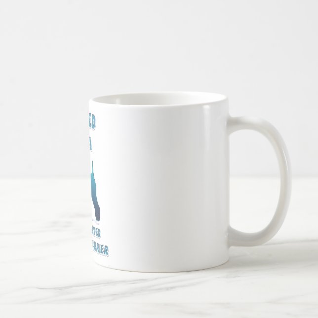 Owned by a Wheaten Terrier Coffee Mug (Right)