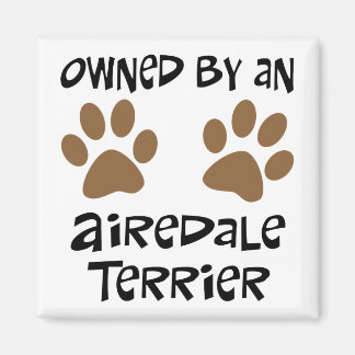 Owned By An Airedale Terrier Magnet