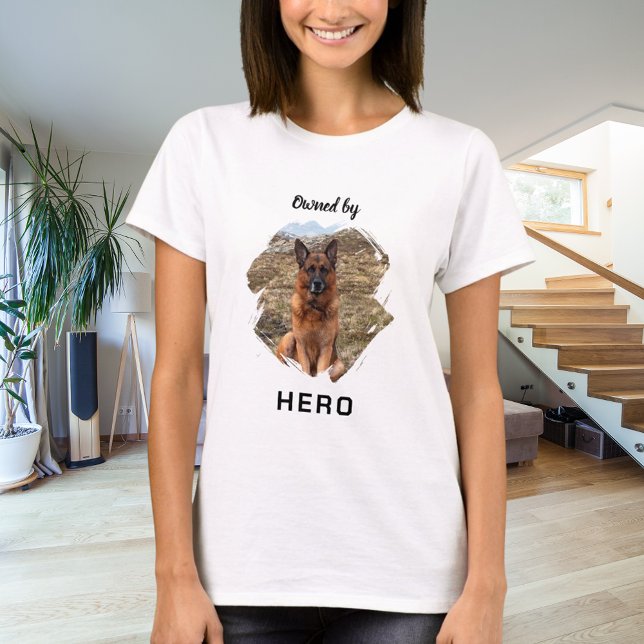 Owned by dog photo fun T-Shirt (Creator Uploaded)