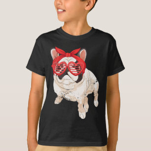 Owner Sungles Bandanna Fun French Bulldog Frenchie T-Shirt