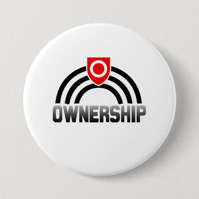 Ownership Pride 7.5 Cm Round Badge (Front)