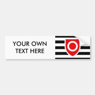 OWNERSHIP PRIDE FLAG BUMPER STICKER