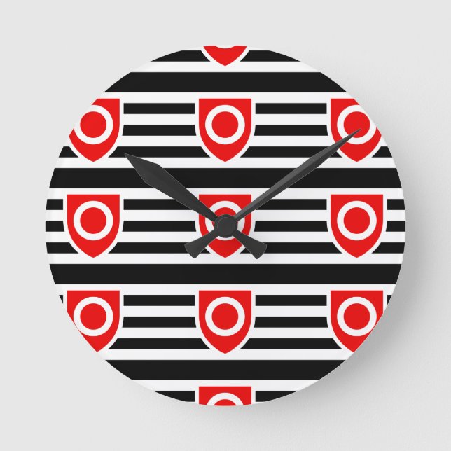 OWNERSHIP PRIDE FLAG ROUND CLOCK (Front)