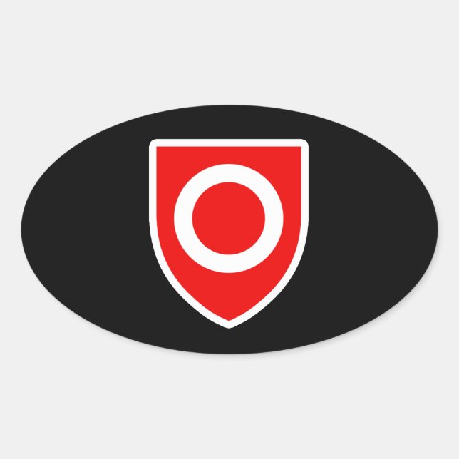 Ownership Pride Oval Sticker (Front)