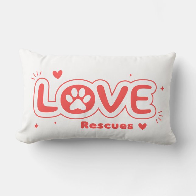 OWRAssist Love Rescues Lumbar Cushion (Front)