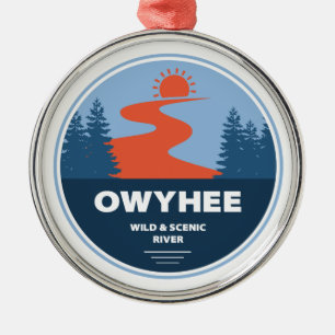 Owyhee Wild And Scenic River Metal Tree Decoration