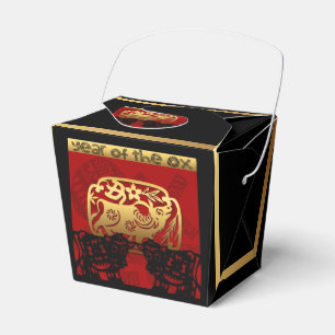 Ox Chinese custom Year Zodiac Birthday TOFB1 Favour Box