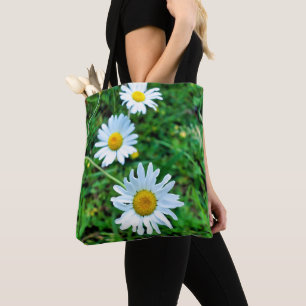Ox-Eye Daisy All Over Print Bag