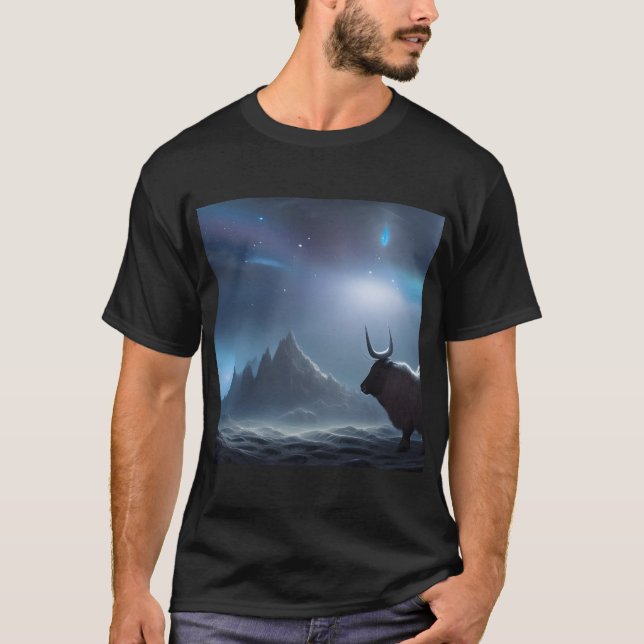 Ox Landscape  T-Shirt (Front)
