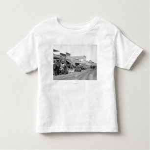 Ox Teams along Main Street of Sturgis Photograph Toddler T-Shirt