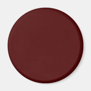 Oxblood Red 4A0000 Colour with Add Your Name Optio Magnet