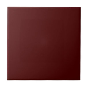 Oxblood Red 4A0000 Colour, With Option to Add Imag Tile