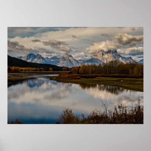 Oxbow Bend Grand Teton National Park Poster (Front)
