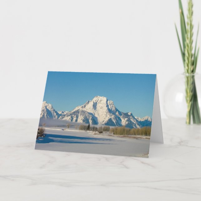 Oxbow Bend Greeting Card (Front)