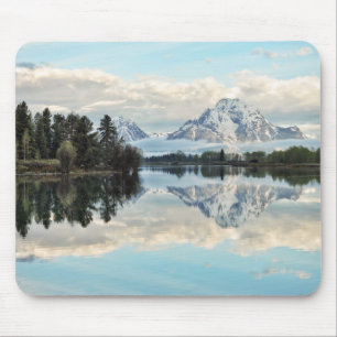 Oxbow Bend Reflection Mouse Pad