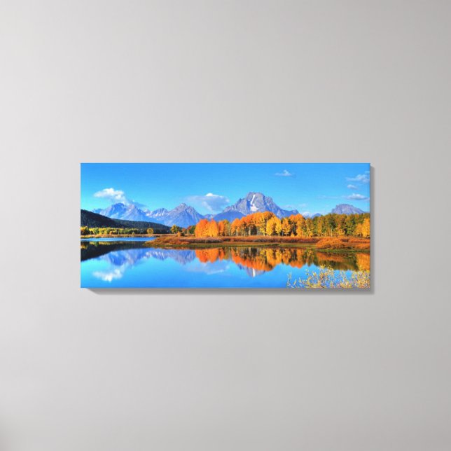 Oxbow Bend Sunrise Canvas Print (Front)