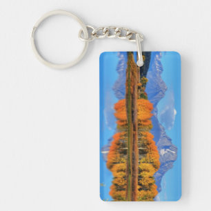 Oxbow Bend Sunrise Key Ring