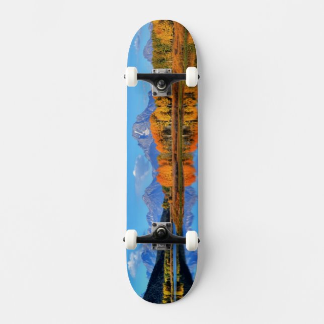Oxbow Bend Sunrise Skateboard (Front)