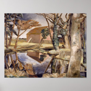 Oxenbridge Pond (1927-28) Poster