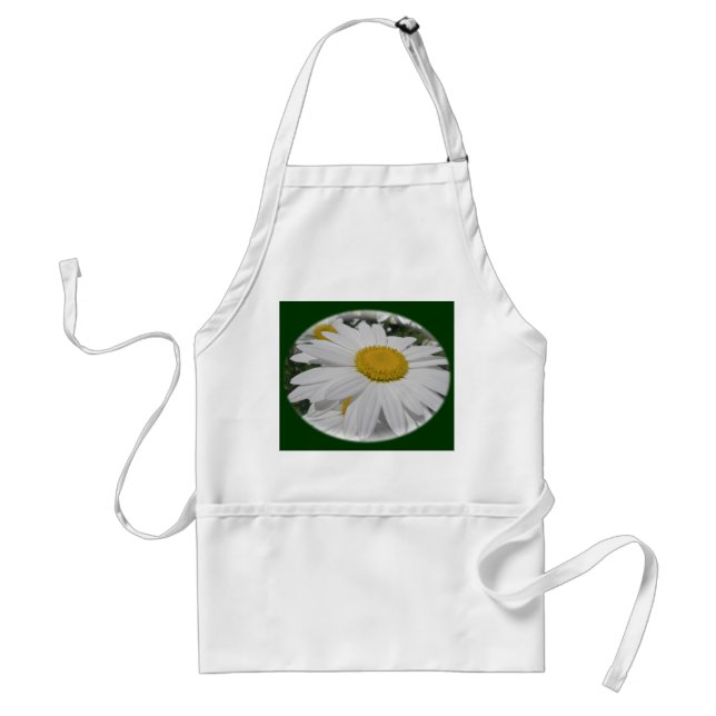 Oxeye Daisy Wildflower Floral Items Standard Apron (Front)