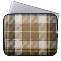 Oxford Black and Tan Plaid