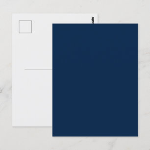 Oxford Blue Custom Postcard Template