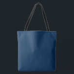 Oxford Blue Solid Plain Colour Tote Bag<br><div class="desc">Oxford blue is a popular classic colour. Suitable for many occasions formal & informal ones.
Trendy colour never dies,  and fashionable one. 
Hex No: 002A54</div>