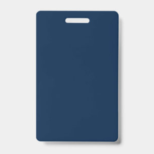 Oxford Blue Vertical Event Badge – Customisable ID Badge
