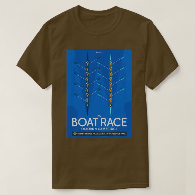 oxford cambridge boat race 2 T-Shirt (Design Front)