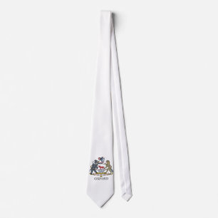 Oxford coat of arms tie