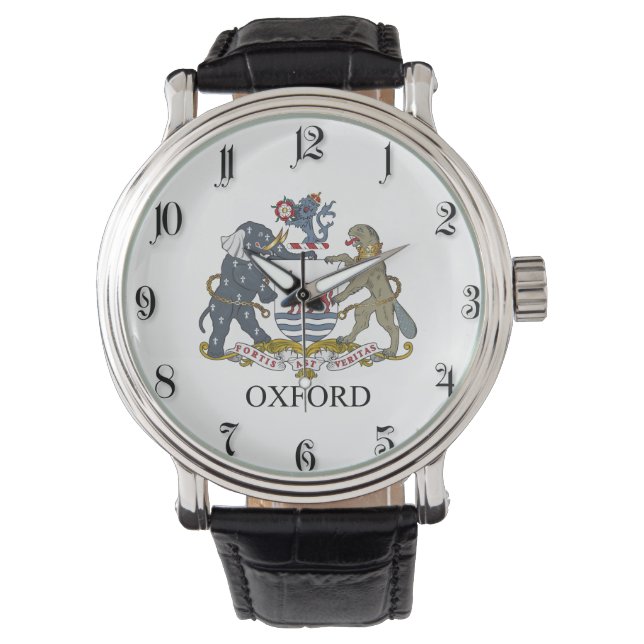 Oxford coat of arms watch (Front)
