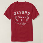 Oxford Comma Funny English Grammar Nerd Gift 