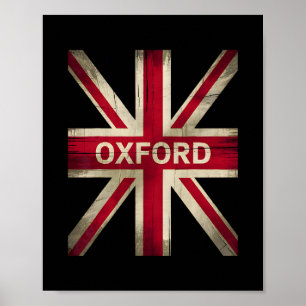 Oxford England Britain Uk History Vacation Souveni Poster