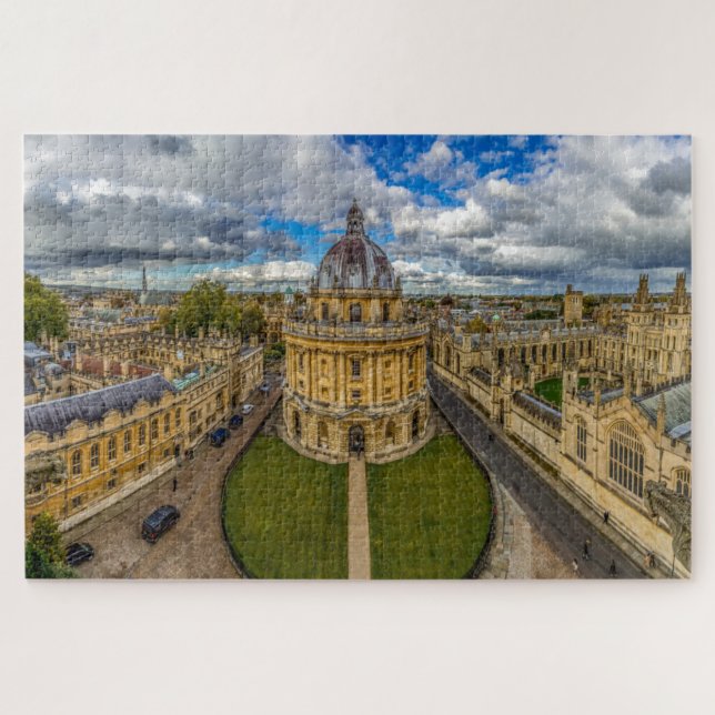 Oxford England Travel Photo Jigsaw Puzzle (Horizontal)